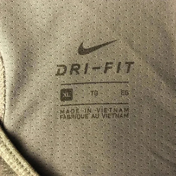 NIKE Dry-Fit Racerback Tank Top with Hot Pink Nike Logo - Picture 6 of 6